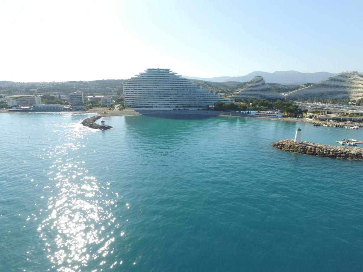 Studio Renove En Bord De Mer Avec Terrasse, Parking Et Wifi A Villeneuve-Loubet - Fr-1-252A-29 Екстериор снимка